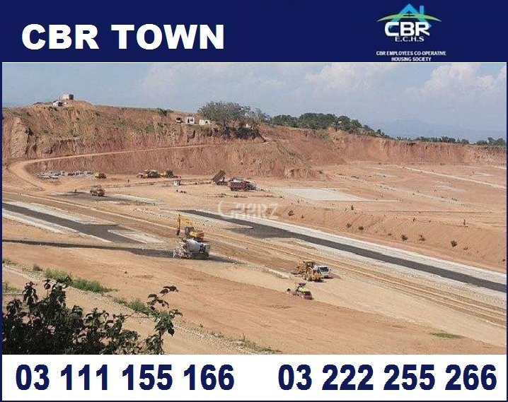 CBR Town 5 Marla plot for sale. all dues clear possession pl