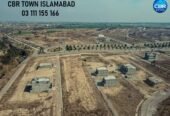 CBR Town 5 Marla plot for sale. all dues clear possession pl