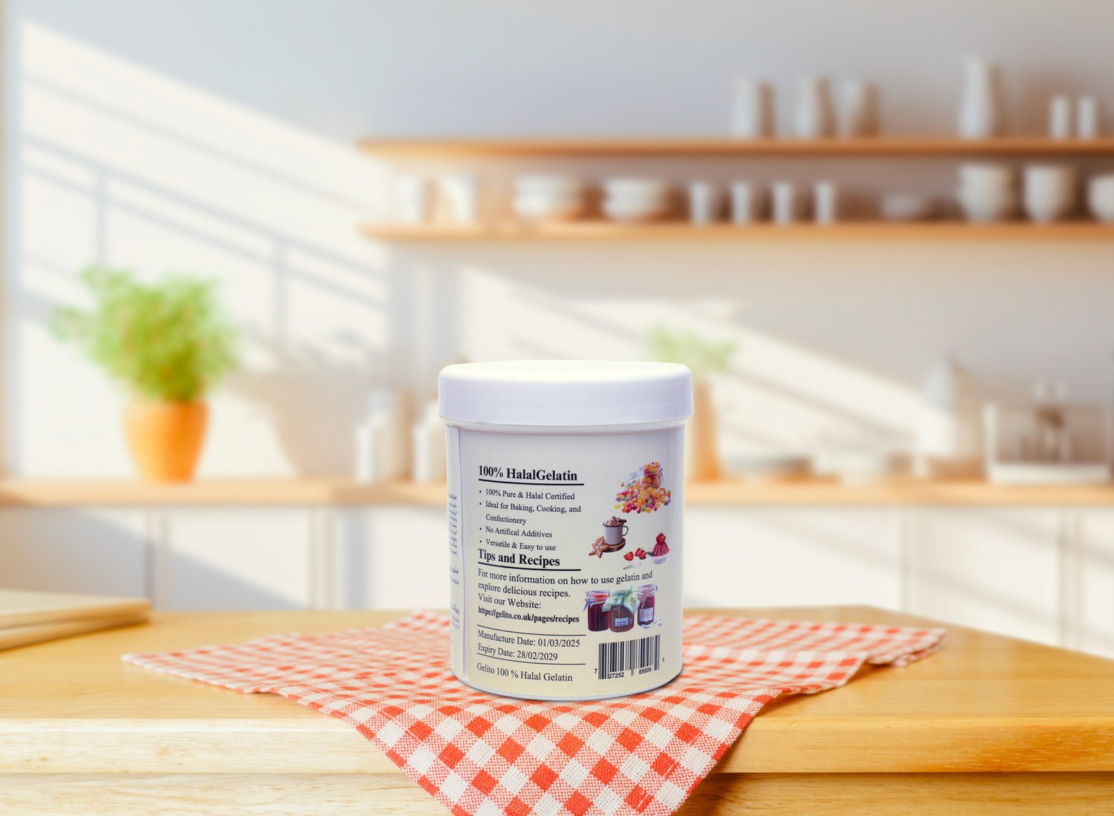 Gelito 100% Halal Gelatin – 250g