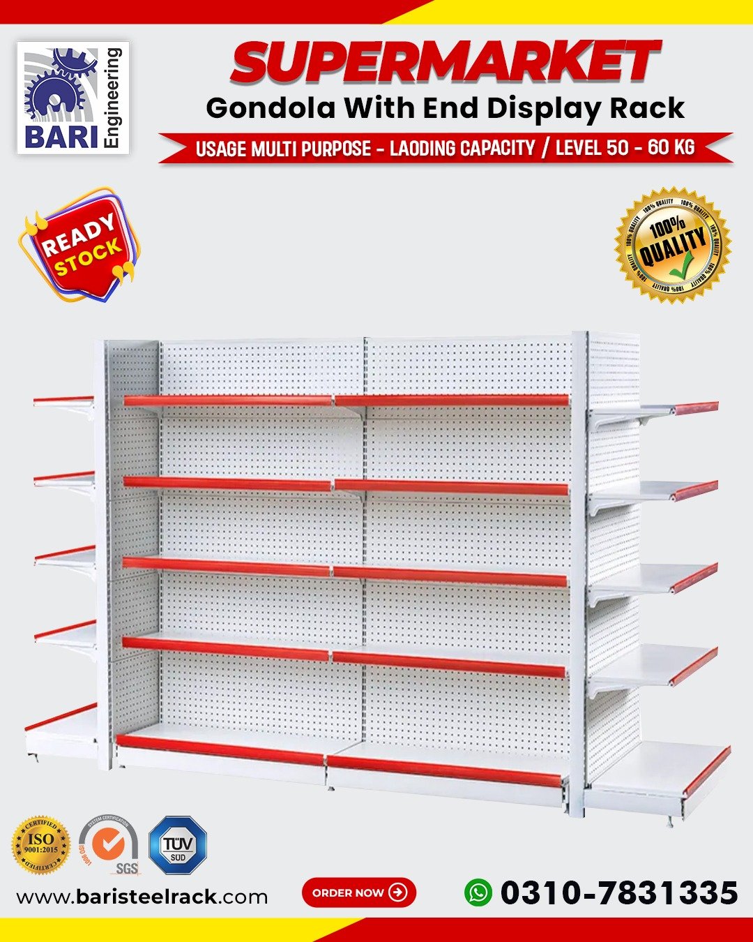 Pakistan No. 1 Manufacturer Racks | Supermarkets Racks