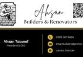 Ahsan Builders – Professional Renovation & Home Improvement