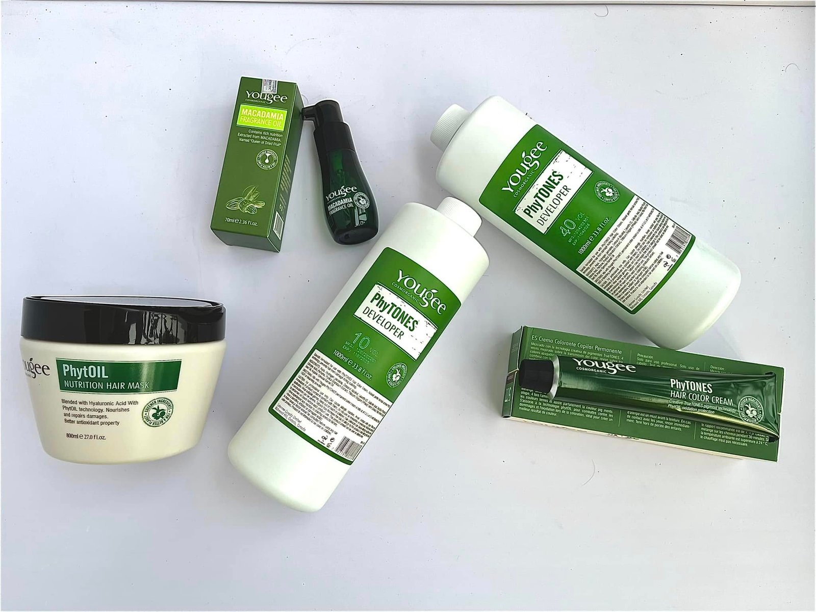 YOUGEE COSMORGANIC COMPLETE HAIR CARE RANGE