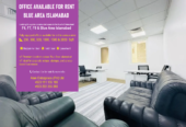 Office available for rent in Blue Area Islamabad