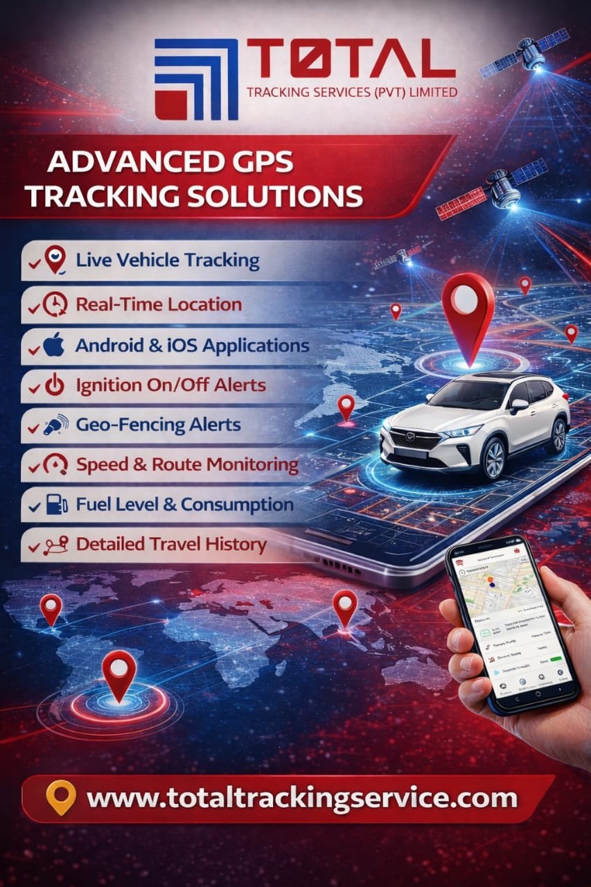GPS Car Tracker by Total Tracking Services (Pvt.) Limited