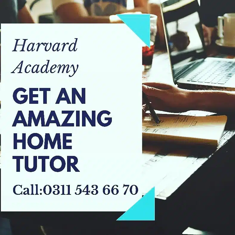 BEST Male/Female Home Tutors Are Available Free Demo