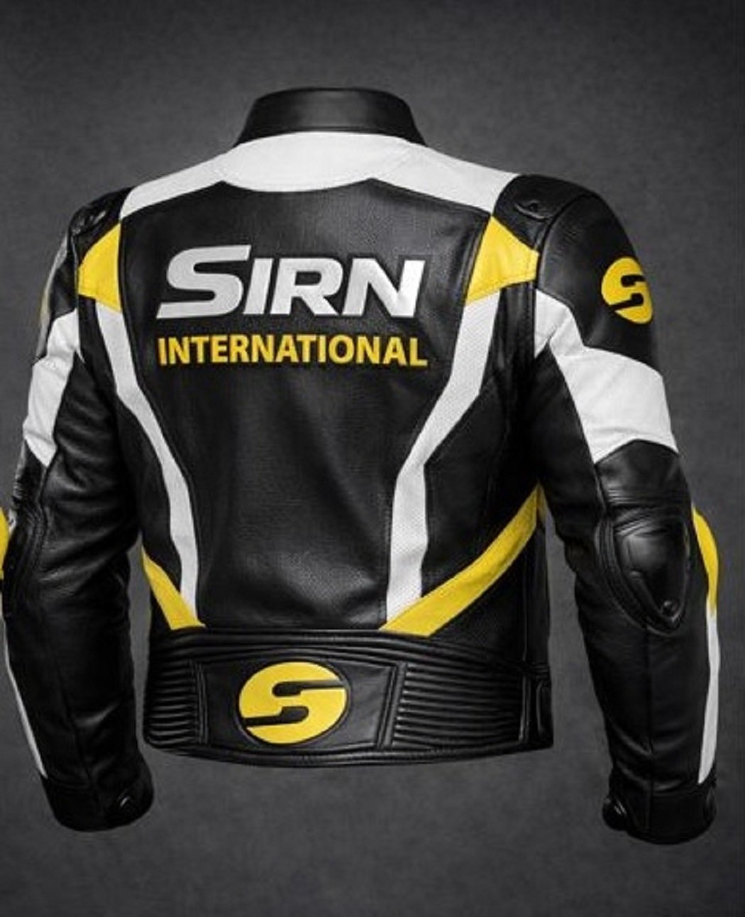 Sirn International Leather Motorbike Jacket