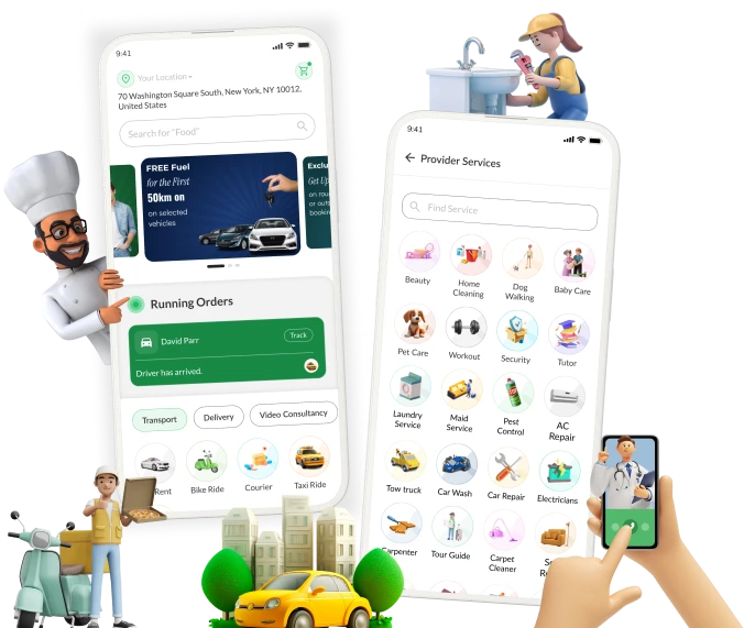 Build a Gojek Like App for Multi-Service On-Demand Needs
