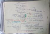 Mdcat books and hand written notes