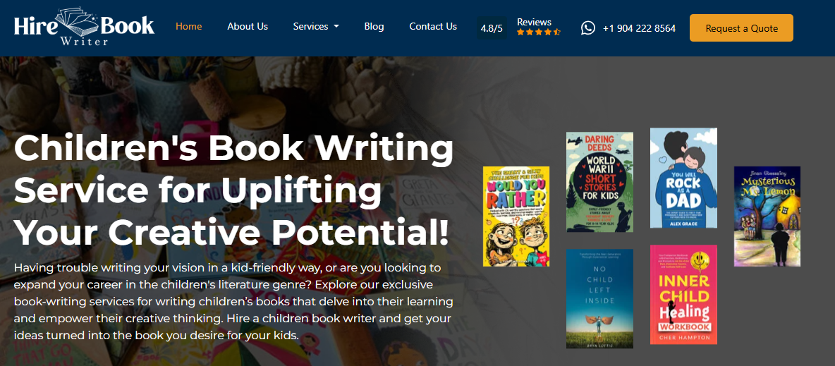 Hire Book Writers in USA