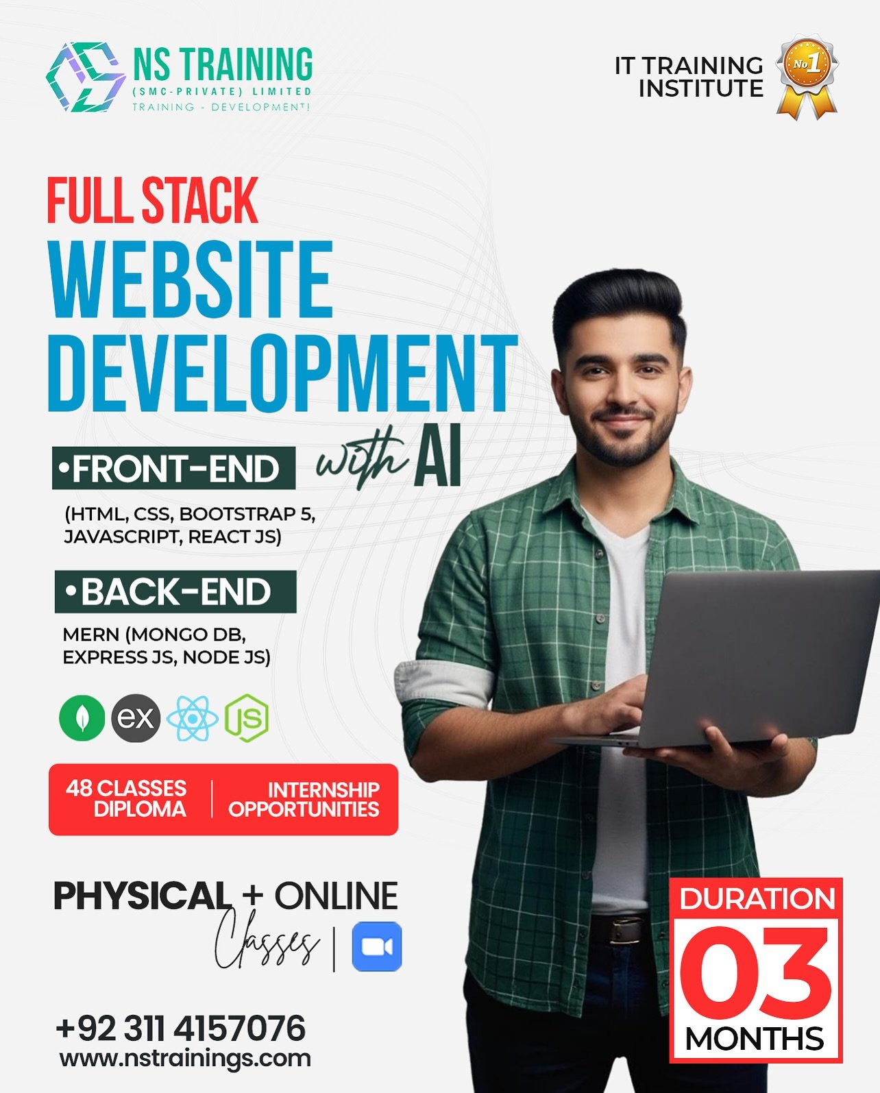 3 Months Full Stack Web Development
