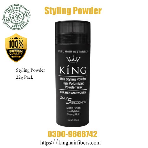 King Hair Building Fibers – Pack of 2 better than Toppik and