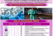Water purification tablets