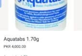 Water purification tablets