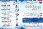 Water purification tablets