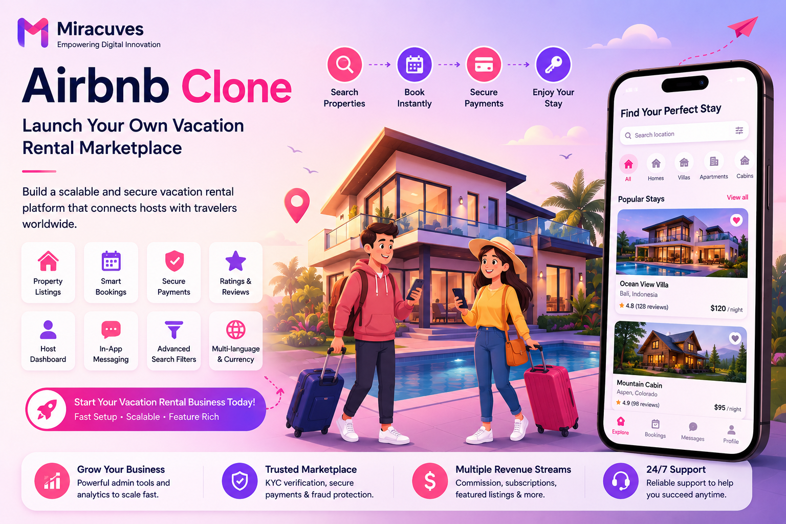 Airbnb Clone App Development
