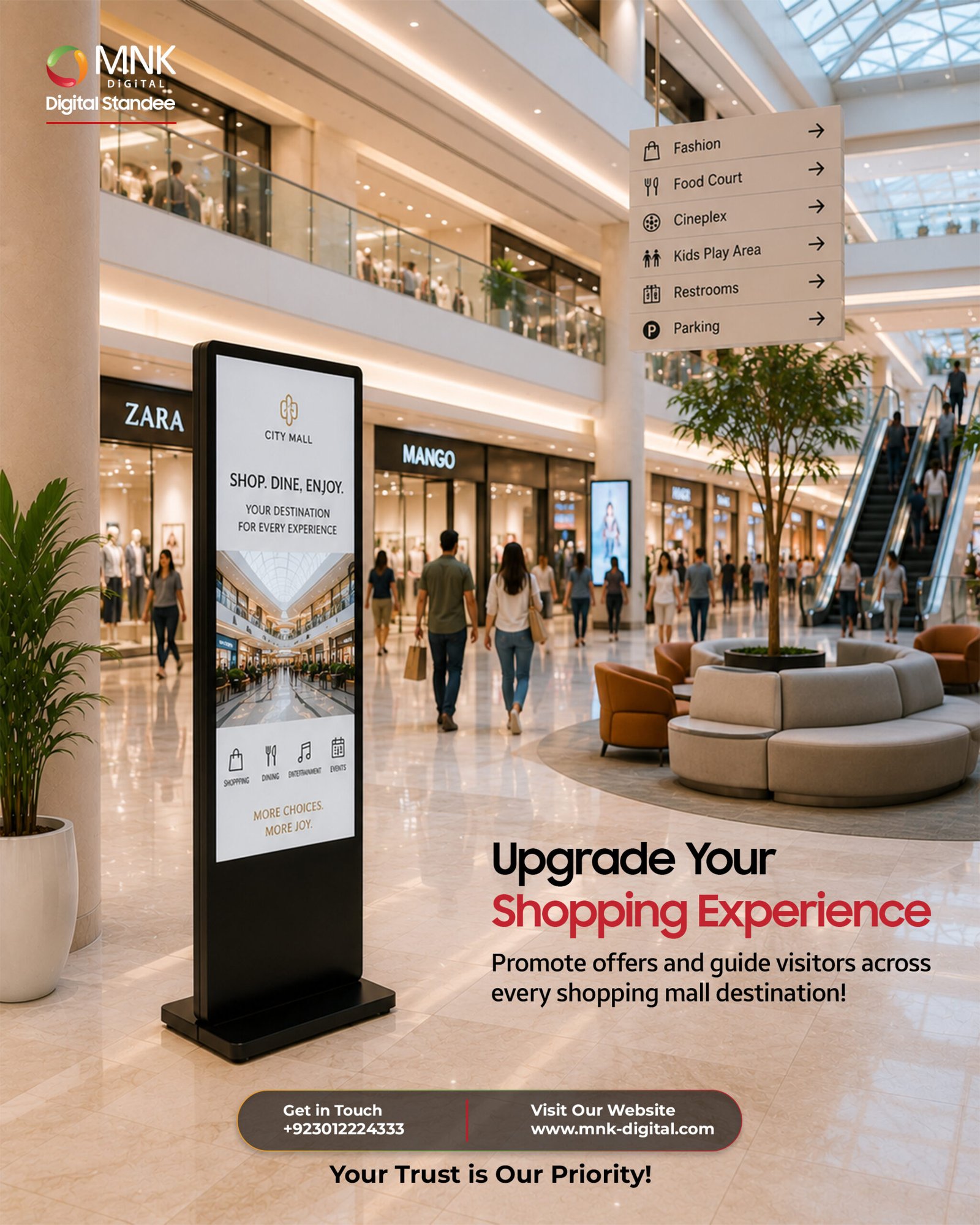 Digital Standee – Smart Advertising That Gets Noticed!