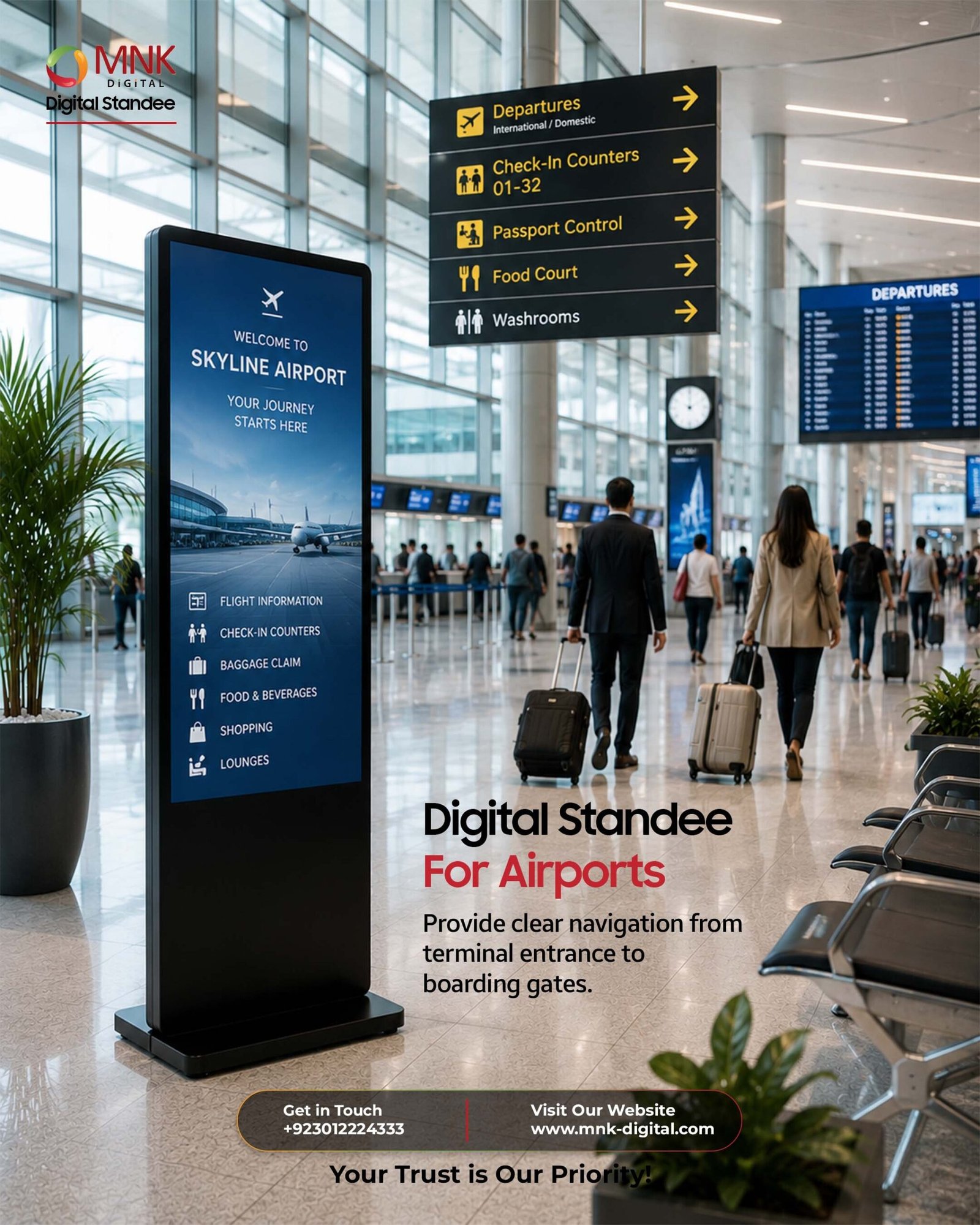 Digital Standee – Smart Advertising That Gets Noticed!