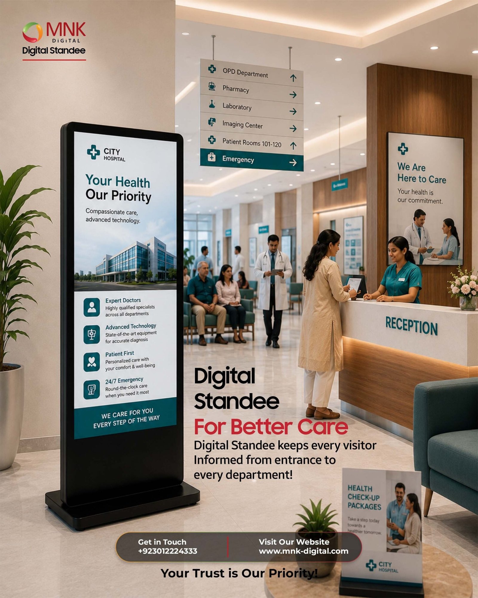 Digital Standee – Smart Advertising That Gets Noticed!