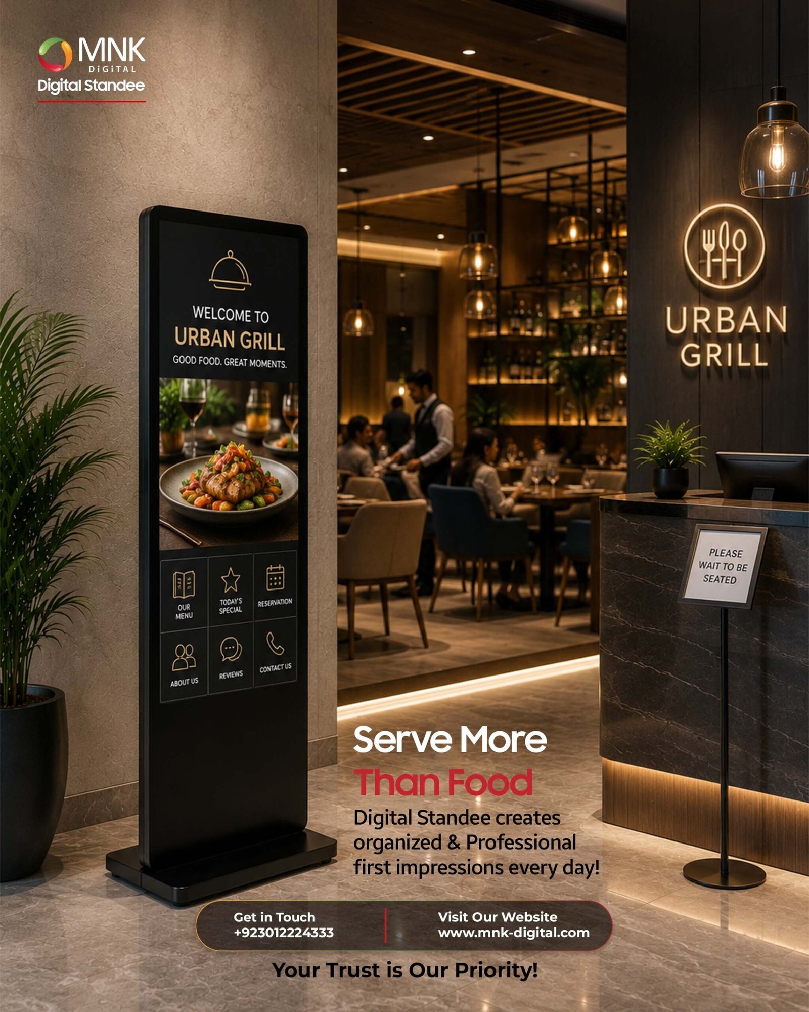 Digital Standee – Smart Advertising That Gets Noticed!