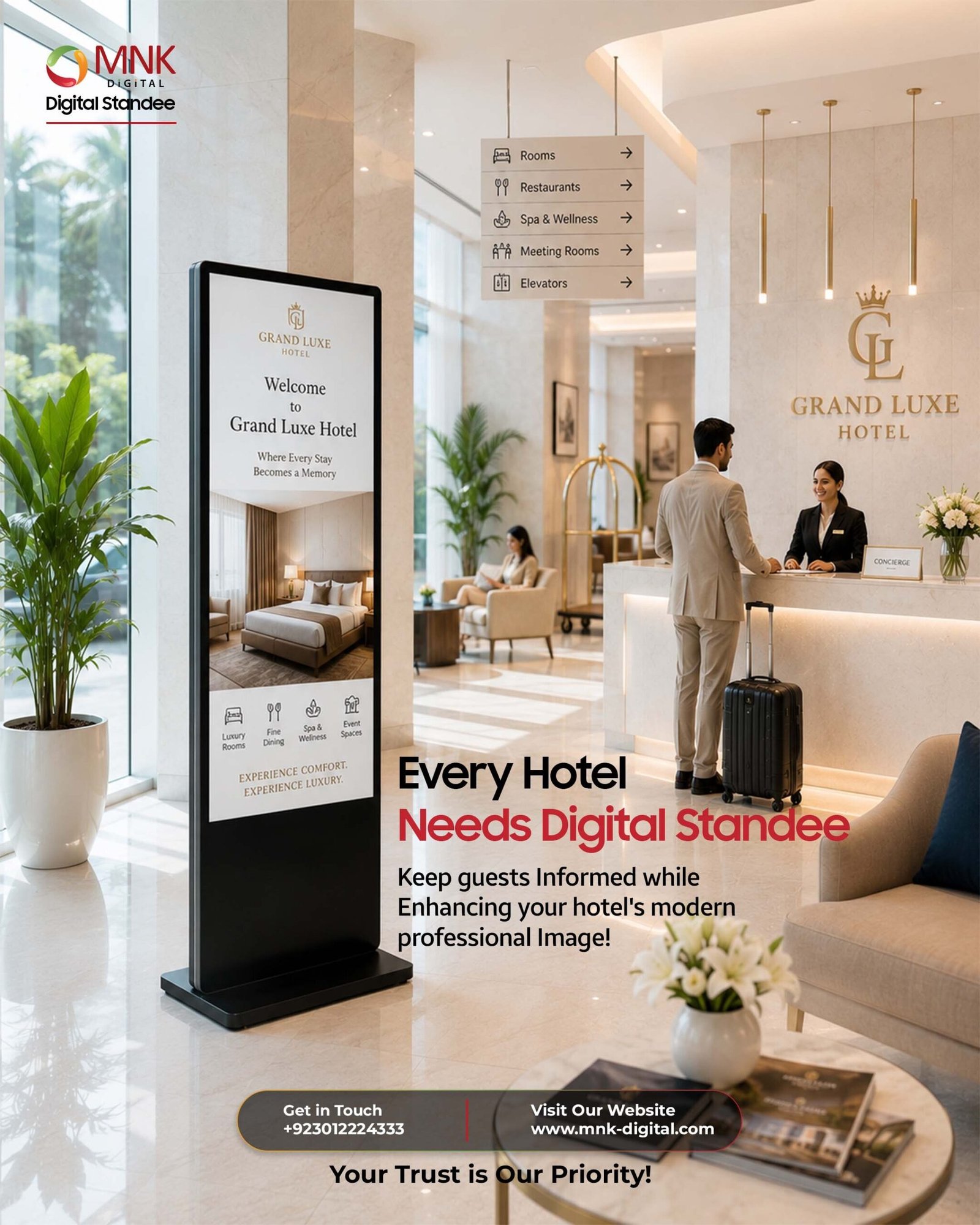 Digital Standee – Smart Advertising That Gets Noticed!