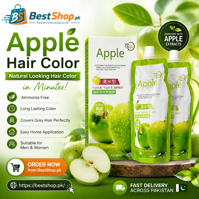 Apple Hair Color in Pakistan: The Complete Guide to Ammonia-