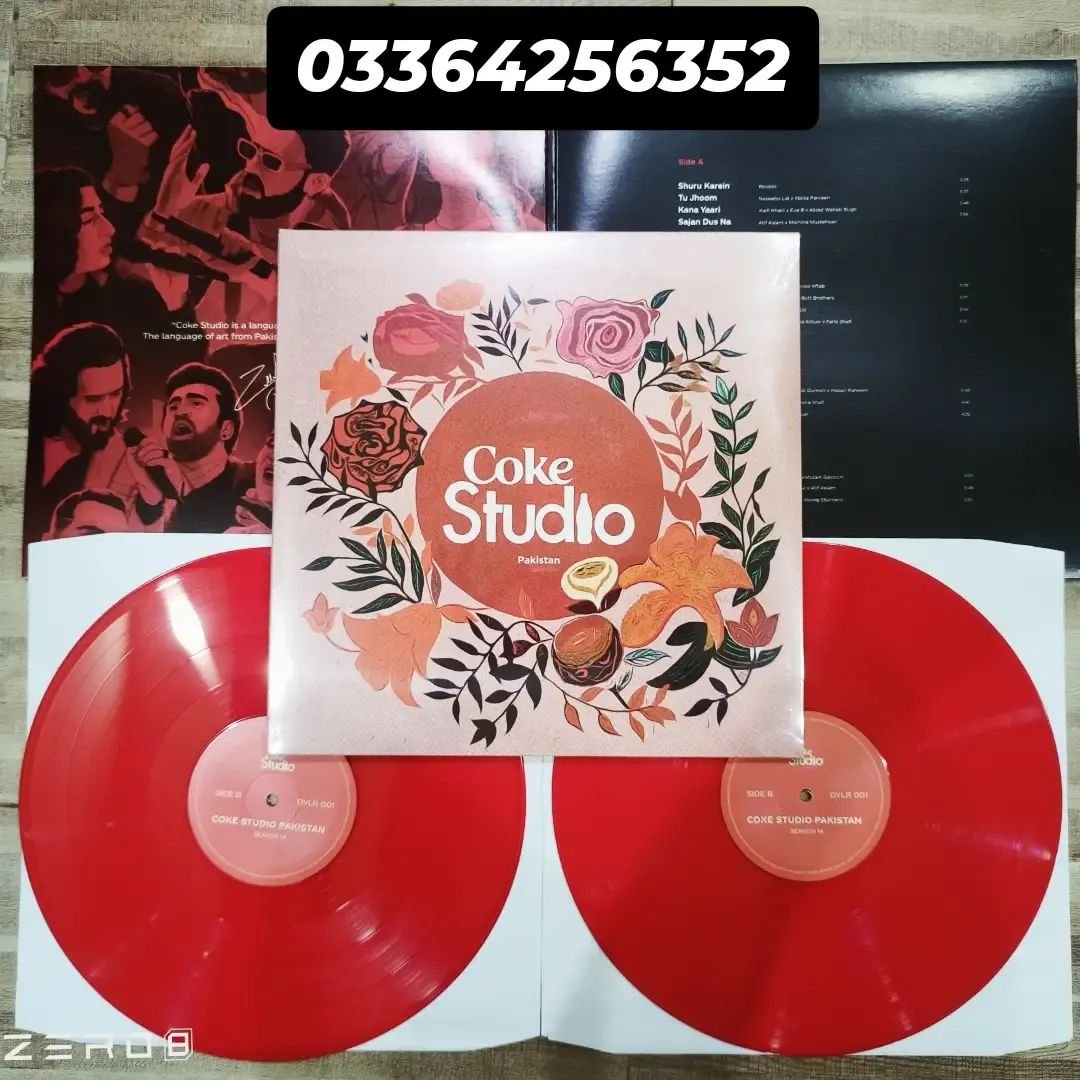 Cokestudio Season 14 Sealed Pack Red Vinyl Double LP