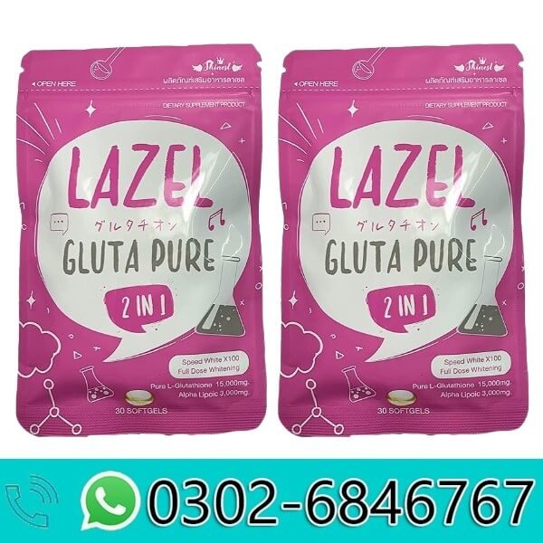 Lazel Gluta Pure Whitening Capsules Price in Pakistan