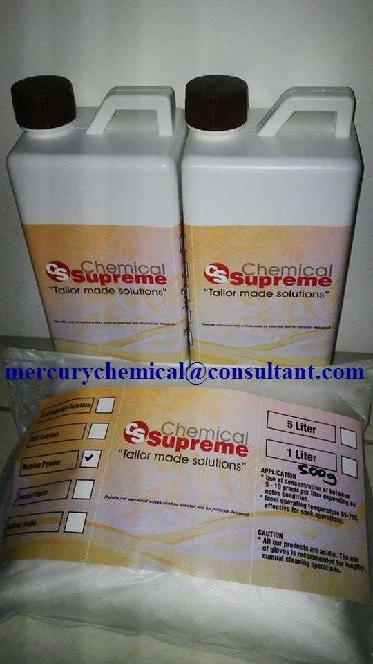 SSD CHEMICAL, ACTIVATION POWDER and MACHINE available