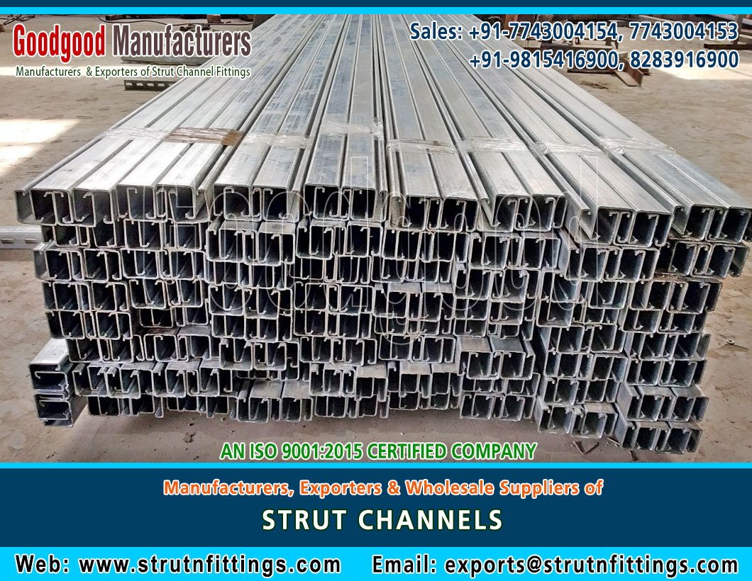 Strut Support Systems, Channel Bractery & Fittings manufactu
