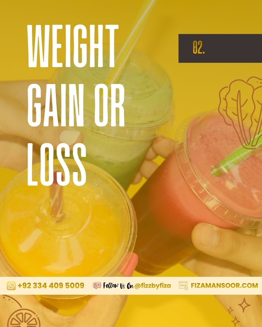 Healthy Weight Gain or Weight Loss Through Nutrition