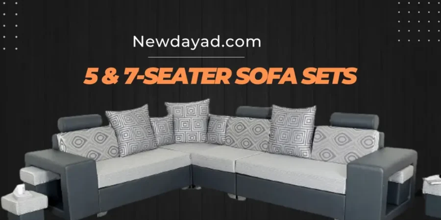 5 & 7 Seater Sofa Set for sale
