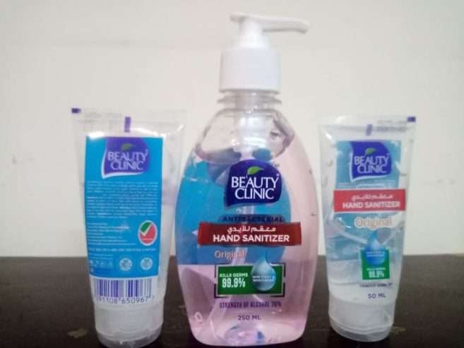Beauty Clinic Hand Sanitizer Made In UAE