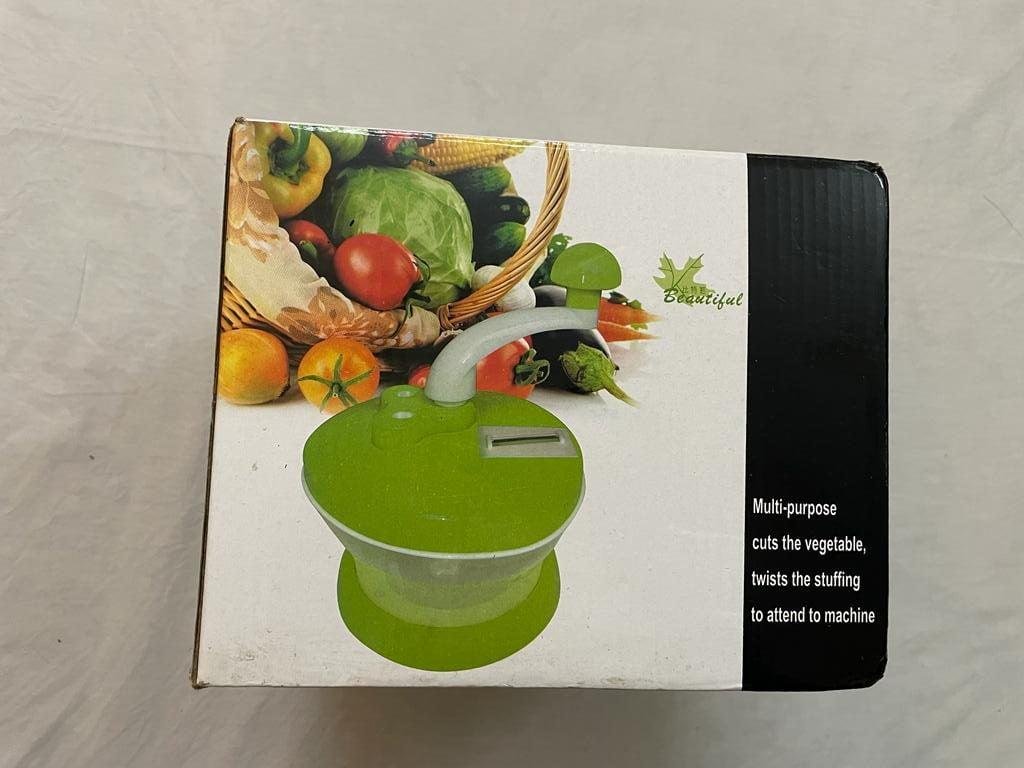 Manual Hand Chopper Vegetables chopping and slicing. 