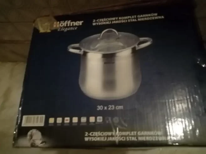 Hoffner Cooking Set 2 Pcs Made In Germany