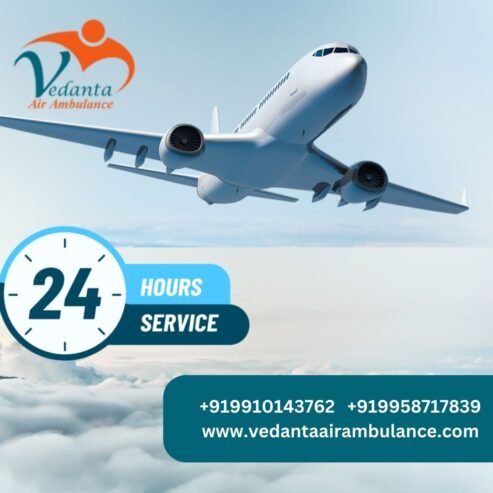 Vedanta Air Ambulance from Kolkata – Secure and Rapid