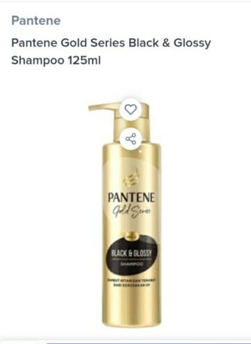 Imported shampoo from UK