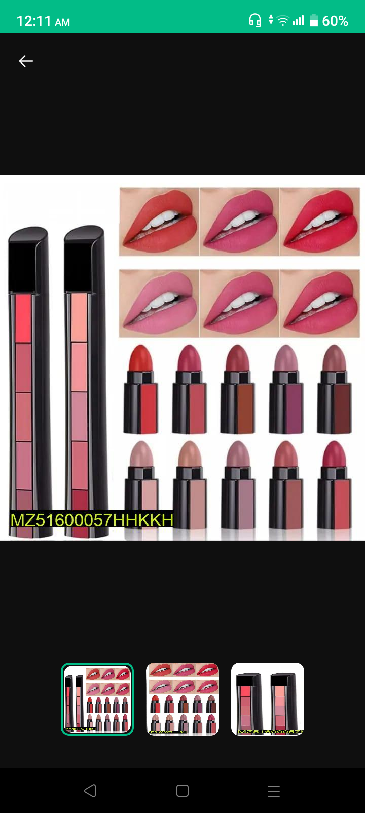 5 in 1 high pigmented lipstick