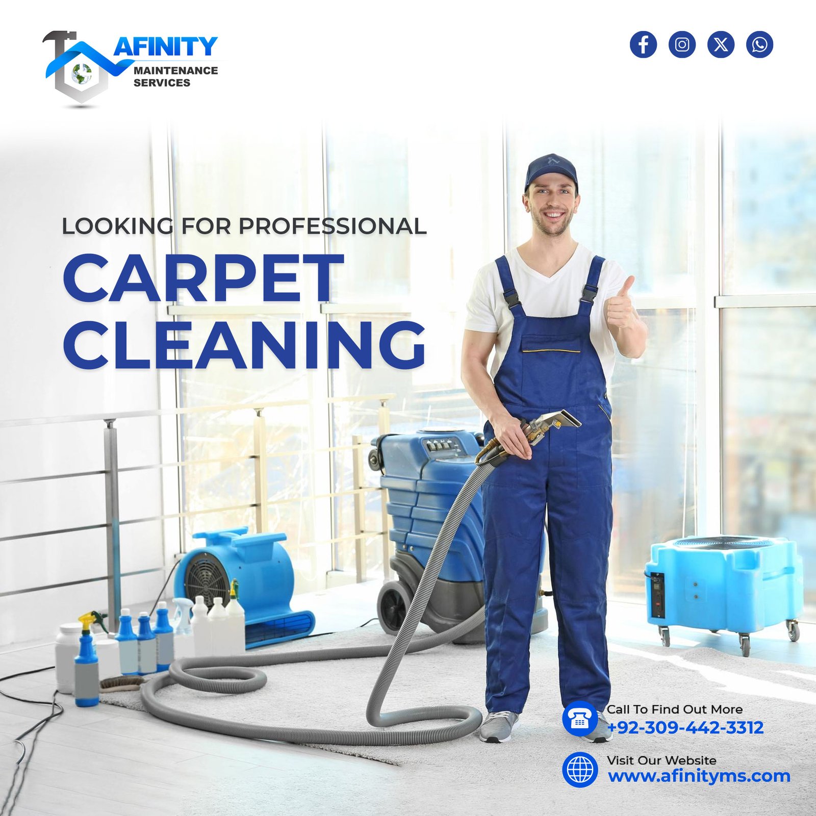 Professional Rug OR Carpet Cleaning Services in Lahore