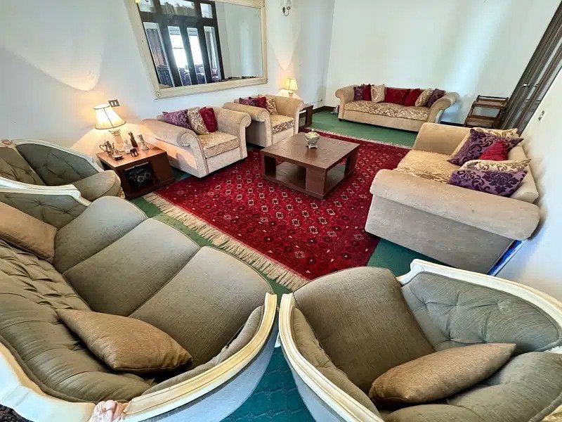 2 classic Sofa sets as good as new. 7 seater and 5 seater sofa