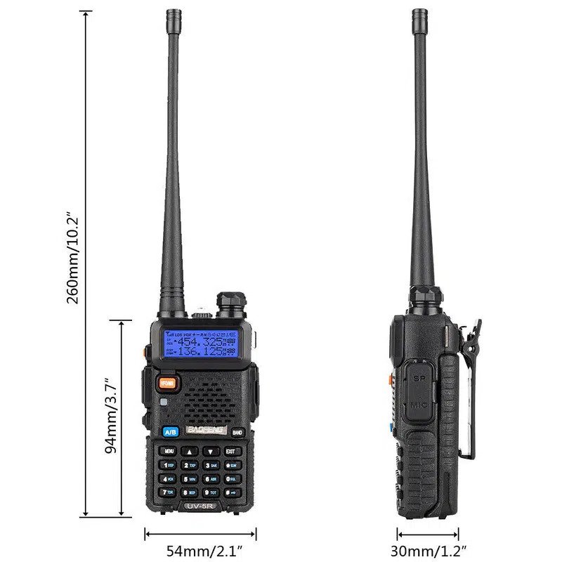 Walkie Talkie | Wireless Set Official Baofeng UV-5R Two Way