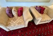 2 classic Sofa sets as good as new. 7 seater and 5 seater sofa