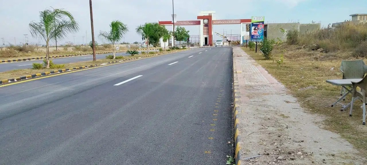10 Marla level plot for sale In C block Wapda Town