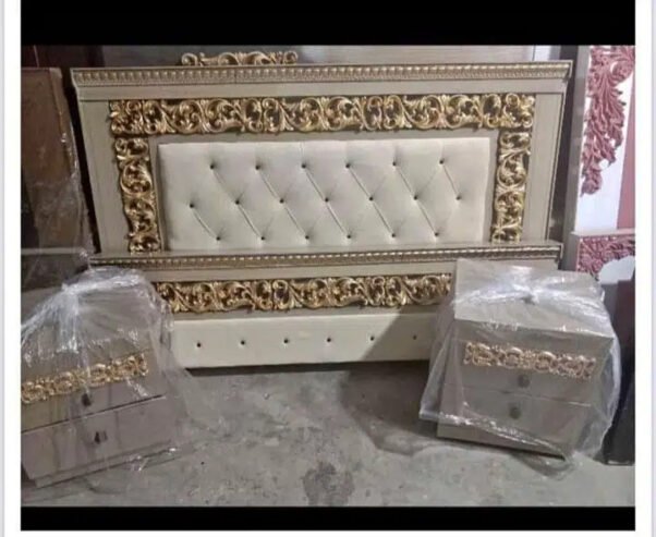 bed set, double bed, king size bed, poshish+polish bed, bed for sale