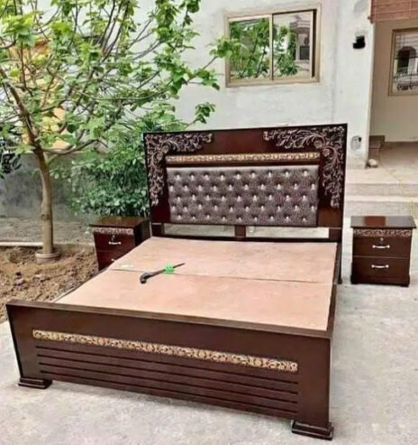 bed set, double bed, king size bed, poshish+polish bed, bed for sale