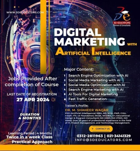 Digital Marketing with AI Major