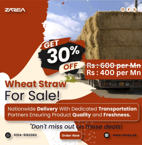 Wheat Straw Sales on Zarea.pk