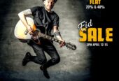 20%-40% OFF on musical instruments at Hi Volts Guitar Shop