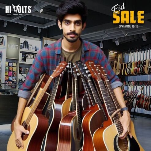 20%-40% OFF on musical instruments at Hi Volts Guitar Shop
