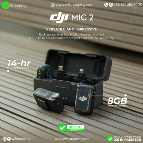 DJI MIC 2 Wireless Microphone Kit