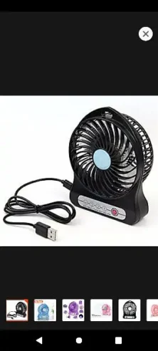 Portable fan mini USB charging fan